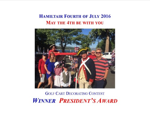 @President's Award   4th of July