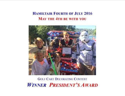 @President's Award   Star Wars